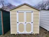 8'x12' Cut Lap Peak Economy Storage Shed