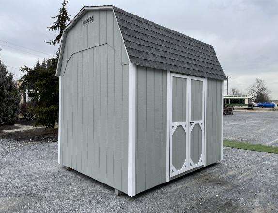 8'x10' Madison Dutch Barn with coated floor from Pine Creek Structures in Harrisburg, PA