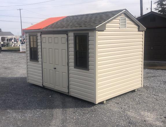 Et-18914 8x12 Ecno peak side storage shed